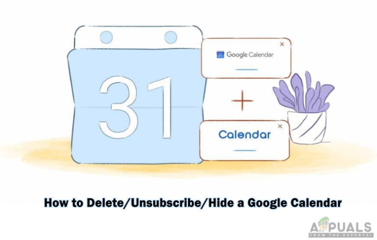 Wie lösche / abbestelle / verstecke ich einen Google Kalender?