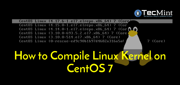 Kompilieren des Linux-Kernels unter CentOS 7