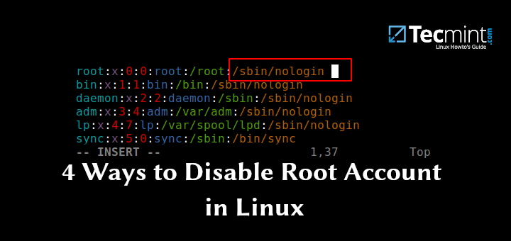 4 Möglichkeiten zum Deaktivieren des Root-Kontos unter Linux