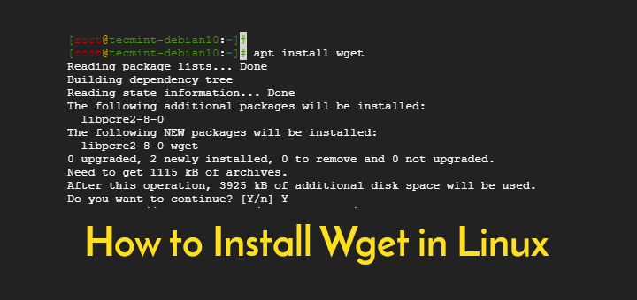 So installieren Sie Wget unter Linux