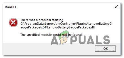 [FIX] Problem beim Starten von LenovoBatteryGaugePackage.dll – Appuals.com