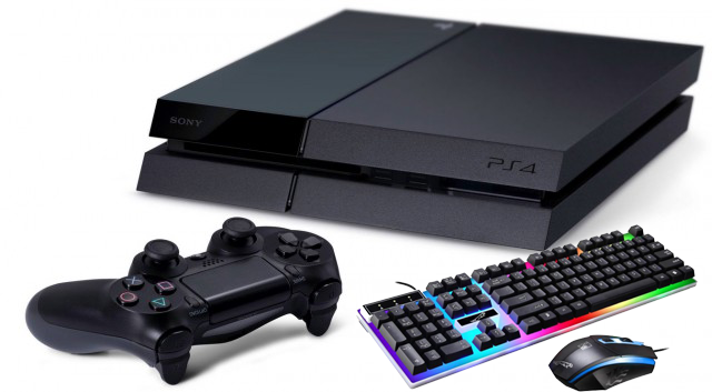 So verwenden Sie Maus und Tastatur auf PlayStation 4
