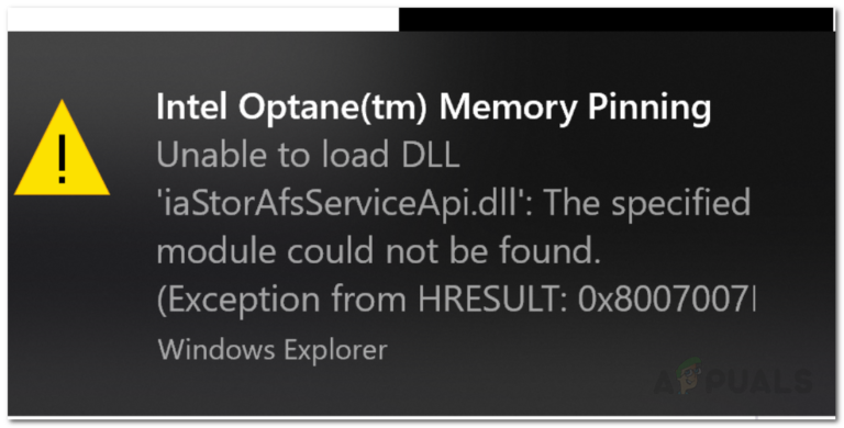Beheben Sie den Intel Optane Memory Pinning-Fehler unter Windows 10