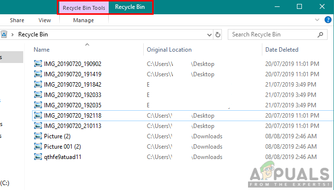 Wie kann ich aus Windows gelöschte Dateien aus dem Papierkorb wiederherstellen?