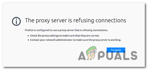 So beheben Sie den Fehler “Proxyserver lehnt Verbindungen ab” in Firefox