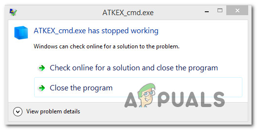 So beheben Sie ATKEX_cmd.exe funktioniert nicht mehr