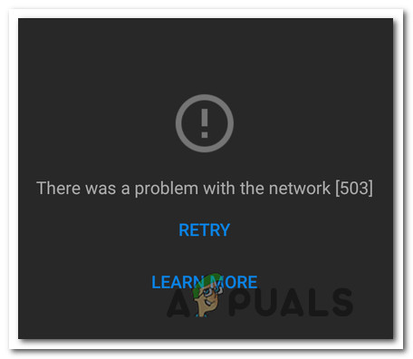 So beheben Sie den Netzwerkfehler 503 auf YouTube