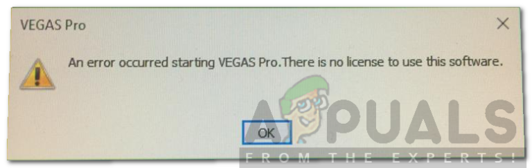 Wie behebe ich einen Fehler beim Starten von Vegas Pro?