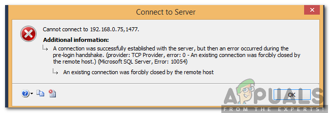 Wie kann der Fehler “Eine vorhandene Verbindung wurde vom Remote-Host zwangsweise geschlossen” behoben werden?