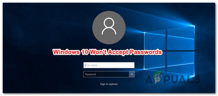 So beheben Sie, dass Windows 10 das Kennwort nicht akzeptiert