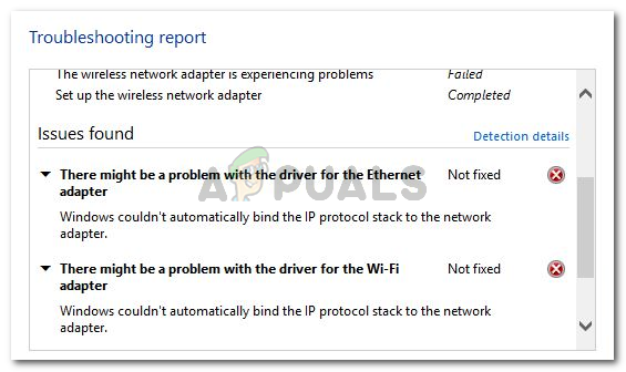 Fix: Windows konnte den IP-Protokollstapel nicht automatisch an den Netzwerkadapter binden