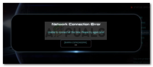 Fix: Mass Effect Andromeda Netzwerkverbindungsfehler