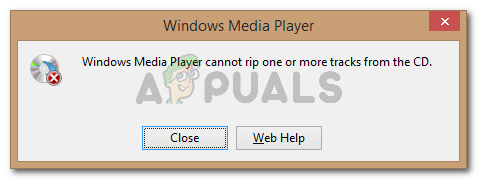 Fix: Windows Media Player kann einen oder mehrere Titel nicht von der CD rippen