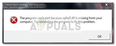 Fix: sqlite3.dll fehlt auf Ihrem Computer