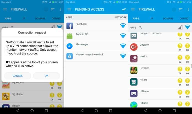 Die besten Android Firewalls Apps
