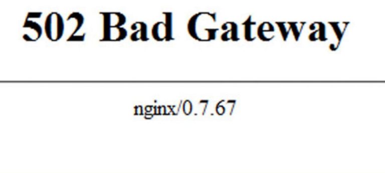 So beheben Sie den Fehler “502 Bad Gateway”