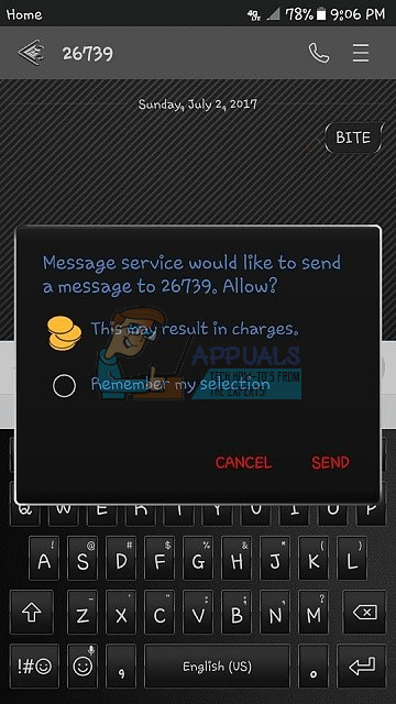 So entsperren Sie Kurznachrichten (Premium-SMS) auf Android Nougat