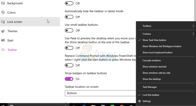 Warum fehlt die Registerkarte “Startmenü” in den Eigenschaften der Taskleiste unter Windows 10?
