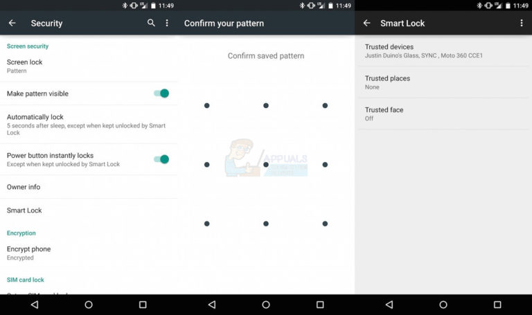 So richten Sie vertrauenswürdige Orte für Smart Lock unter Android ein