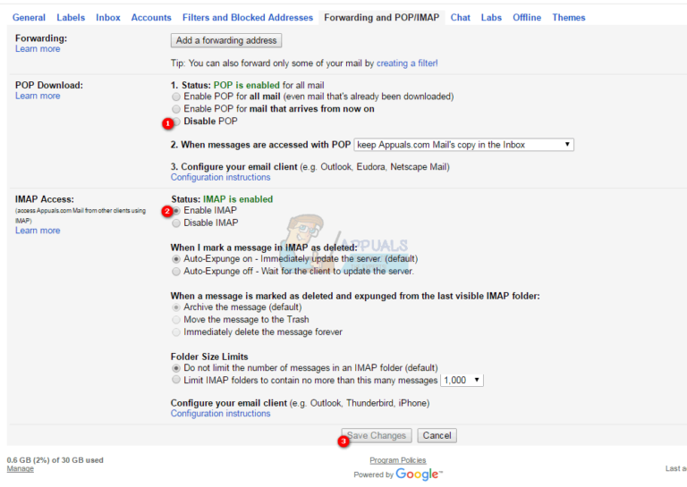 UPDATE: Outlook-Fehler 1025 “Ungültiger Postfachname” für Google Mail auf dem Mac