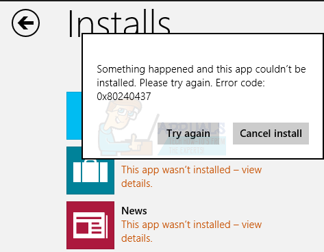 So beheben Sie den Windows 10 Store-Fehlercode 0x80240437