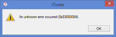 Fix: Unbekannter iTunes-Fehler 0xe8000084
