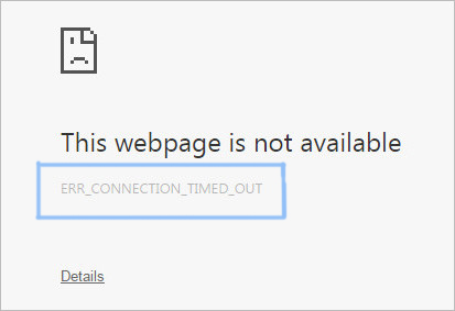 So beheben Sie den Fehler “ERR CONNECTION TIMED OUT” in Google Chrome
