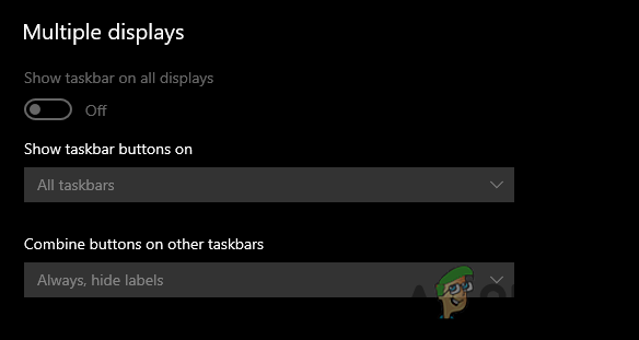 Wie blende ich die Taskleiste auf mehreren Bildschirmen in Windows 10 aus?