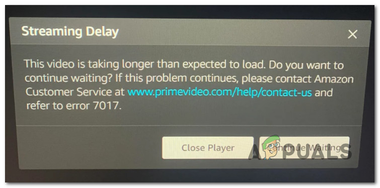Amazon Prime Fehler 7017 ‘Video dauert länger als erwartet’ Lösungen