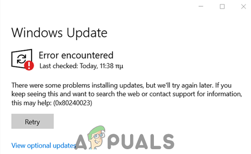 Fix: Windows Update-Fehler 0x80240023