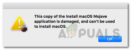 [FIX] Die Anwendung ist beschädigt und kann nicht zur Installation von macOS verwendet werden