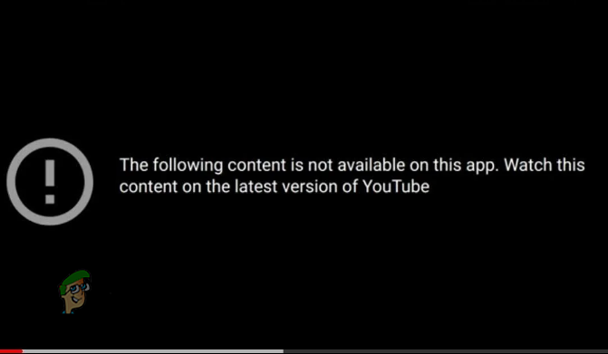 Fix: YouTube Vanced-Fehler „Der folgende Inhalt ist in dieser App nicht verfügbar“.