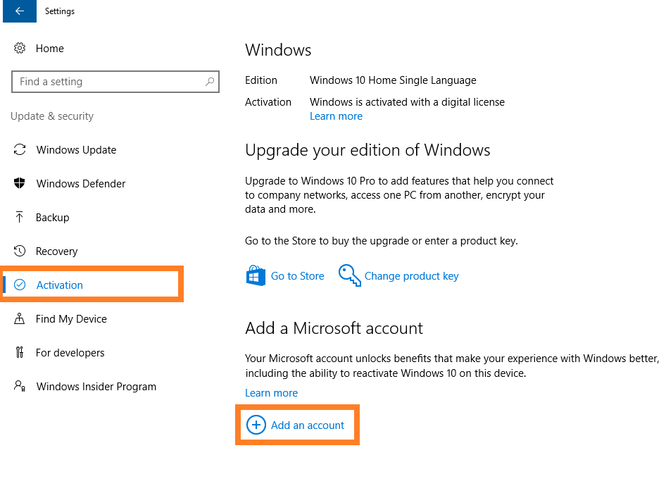 0x803FA071 – Startmenü – Einstellungen – Update und Sicherheit – Windows 10 Anniversary Edition – Aktivierung – Windows Wally