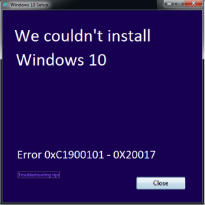 So beheben Sie den Windows 10 Update-Fehler 0xC1900101