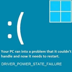 Fehlerbehebung bei Driver_Power_State_Failure in Windows 8.1
