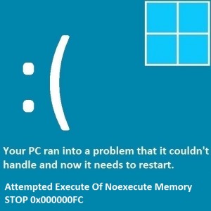 So beheben Sie den Fehler „Versuchte Ausführung von Noexecute Memory“.