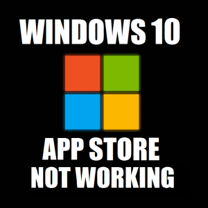 Der Windows 10 App Store lässt sich nicht öffnen