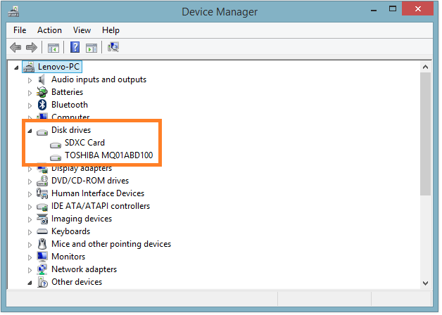 DPC_Watchdog_Violation – Geräte-Manager – Festplatten – Windows 8 – Windows Wally