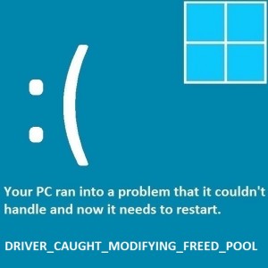 So beheben Sie den Driver_Caught_Modifying_Freed_Pool-Fehler