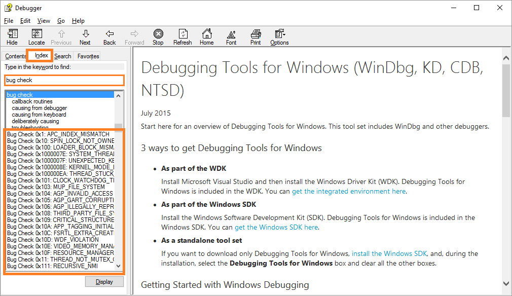 Dump-Dateien – WinDbg – 8 – Windows Wally