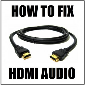 Fehlerbehebung bei Problemen mit nicht funktionierendem HDMI-Audio
