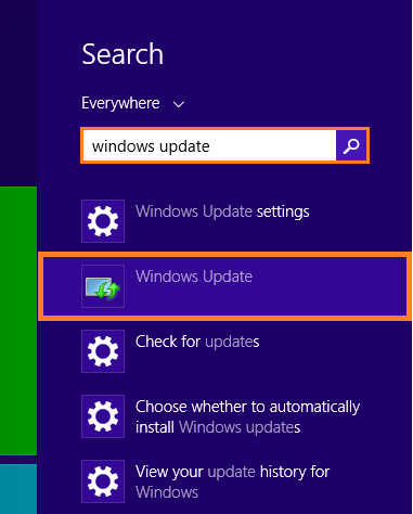 Ntoskrnl.exe – Metro – Suche – Windows Update – Windows Wally