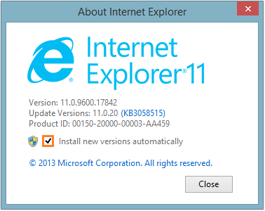 Internet Explorer stoppt – Internet Explorer – Info – Windows Wally