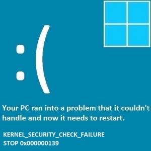 So beheben Sie den Kernel_Security_Check_Failure-Fehler