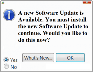 Fehlerbehebung bei Software-Updates