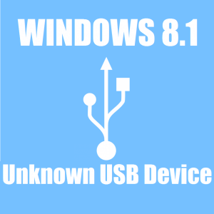 Fehlerbehebung bei einem unbekannten USB-Gerätefehler unter Windows 8