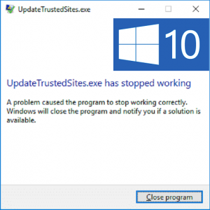 So beheben Sie den Fehler „Vertrauenswürdige Sites aktualisieren wurde gestoppt“ in Windows 10