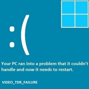 So beheben Sie den Video_TDR_Failure-Fehler