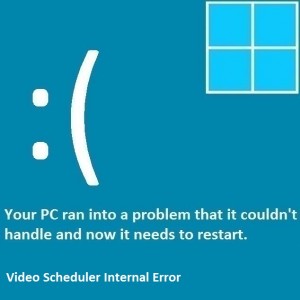 Wie behebe ich den Video_Scheduler_Internal_Error?