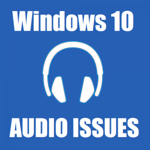 Audio funktioniert unter Windows 10 nicht